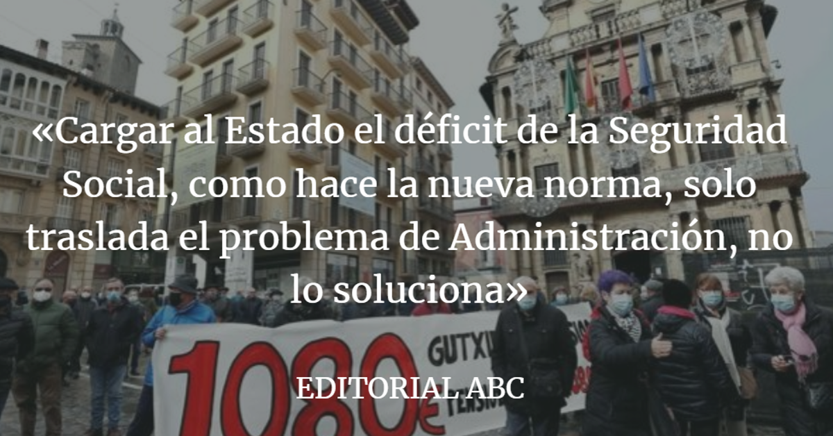 Editorial ABC: La costosa carga de volver a ligar las pensiones al IPC