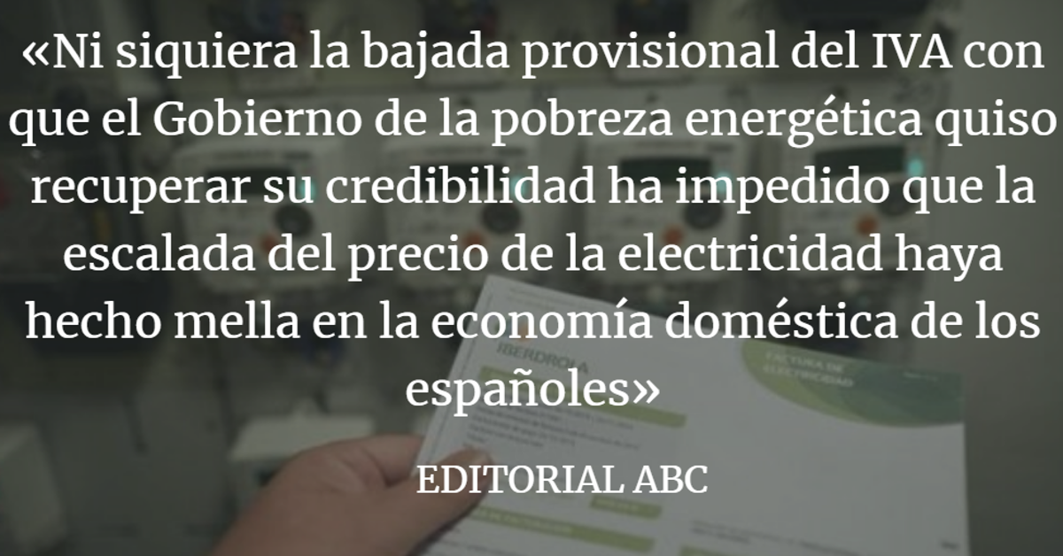 Editorial ABC: Ayudar a las empresas no es progresista