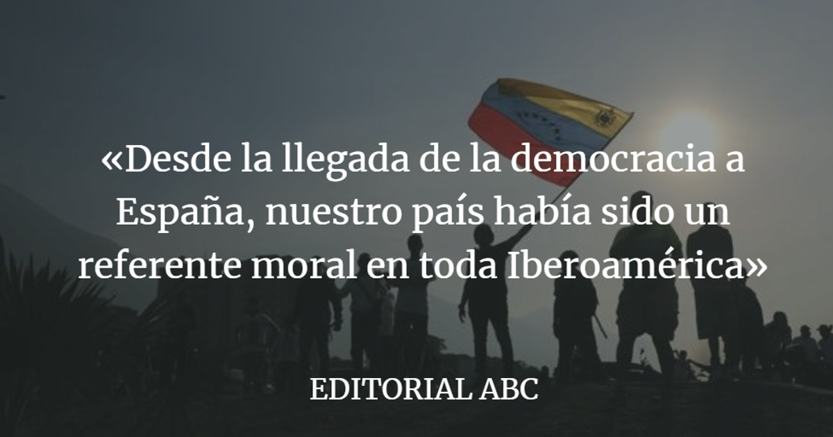 Editorial ABC: España pierde todo su peso e influencia en Iberoamérica