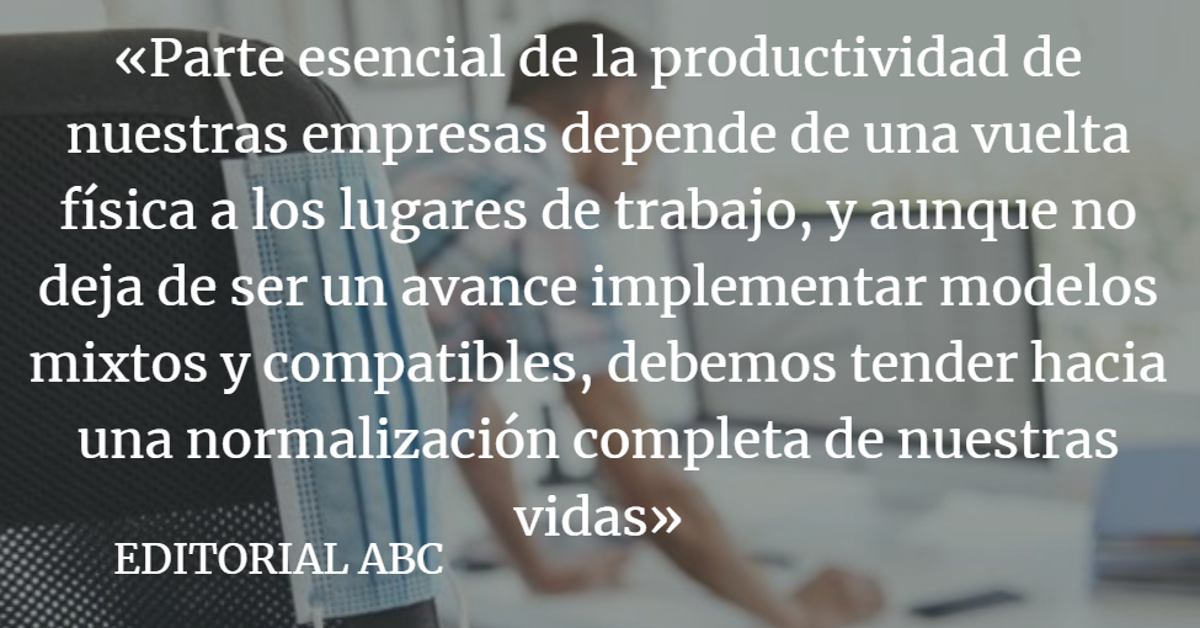 Editorial ABC: La seguridad en el trabajo debe ser prioritaria