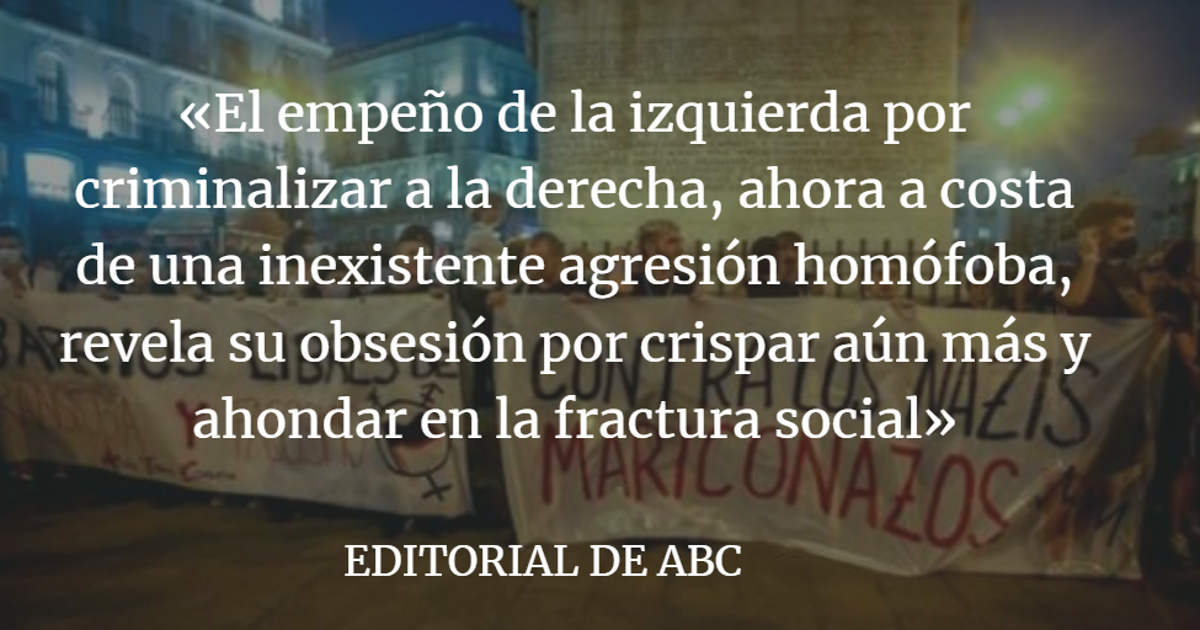 Editorial ABC: Demasiado cínico todo