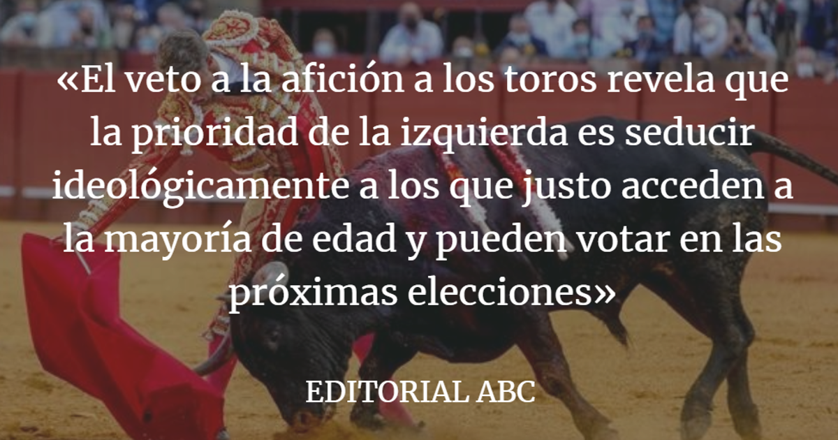 Editorial ABC: El Gobierno se arroga decidir qué es cultura o no