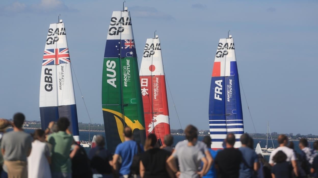 La Voz de Cádiz: SailGP o lo mejorable de un gran éxito