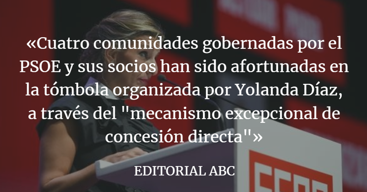 Editorial ABC: Reconstrucción o caciquismo