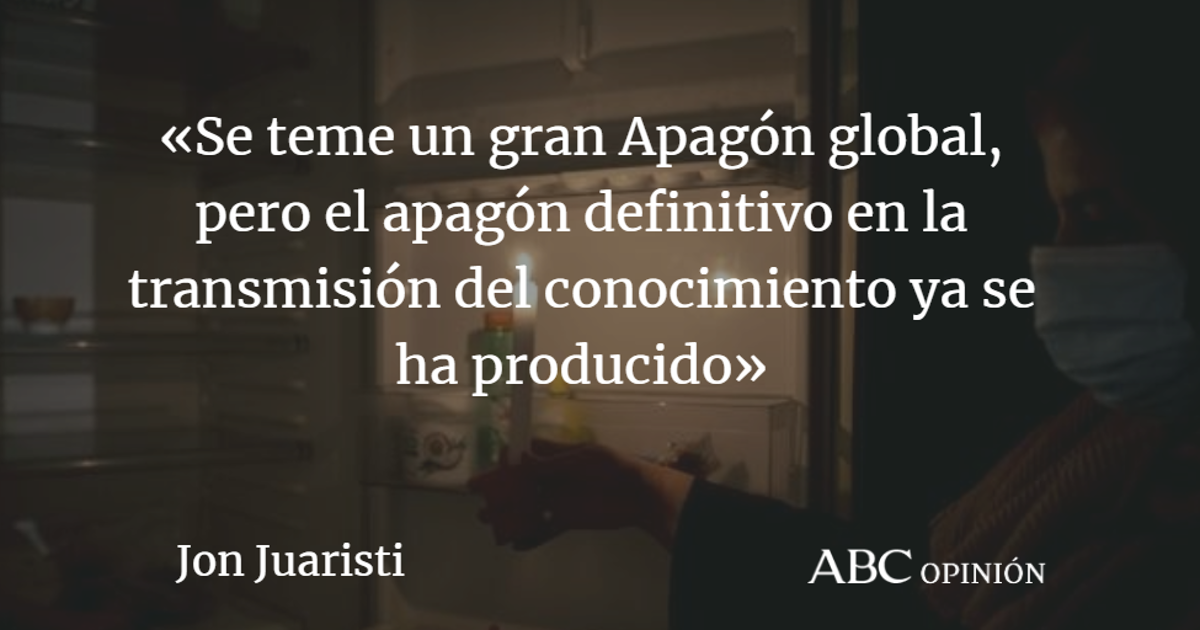 Jon Juaristi: Apagones