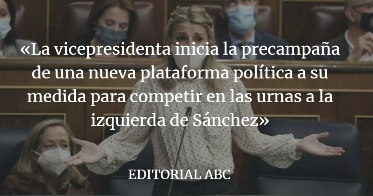 Editorial ABC: Díaz amenaza a Podemos y al PSOE