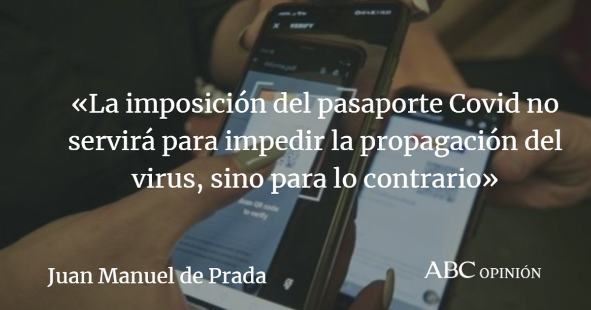 Juan Manuel de Prada: Licencia para contagiar