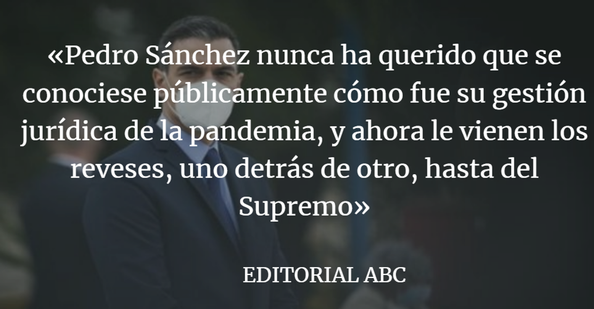 Editorial ABC: Maestros de la opacidad