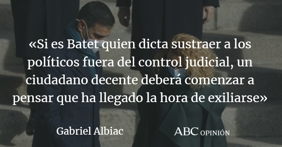 Gabriel Albiac: ‘Judicializar’