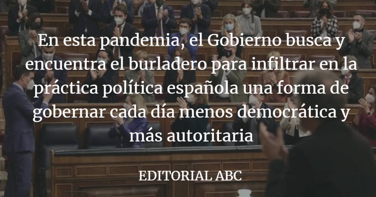 Editorial ABC: Otra vez, la trampa de los PGE