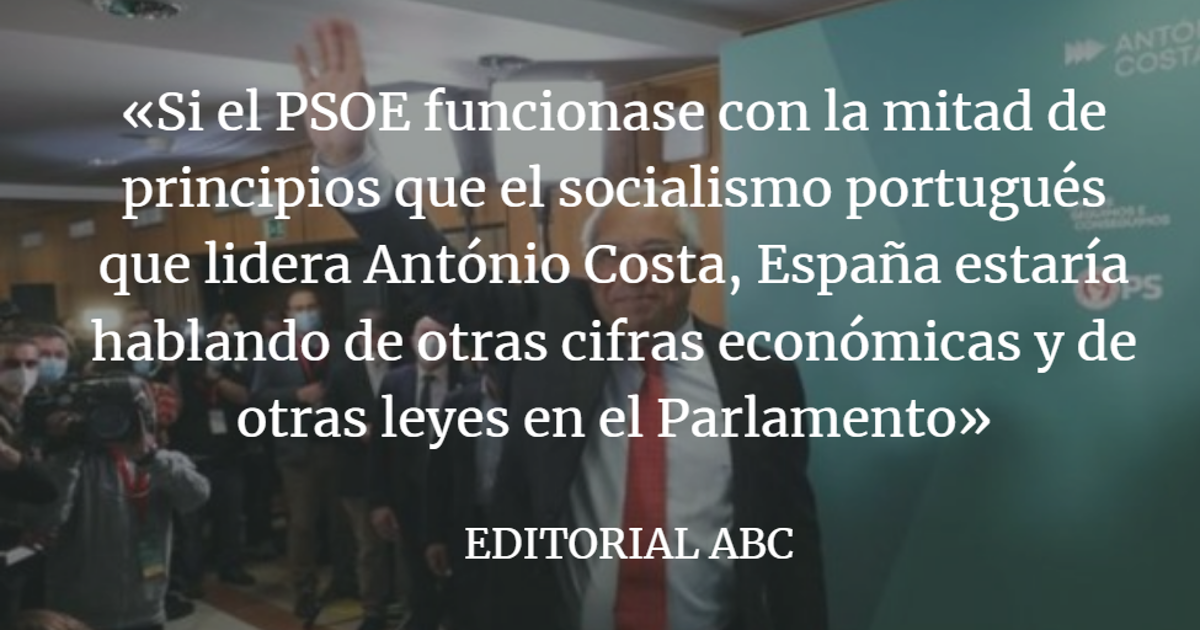 Editorial ABC: Un modelo frente a Sánchez