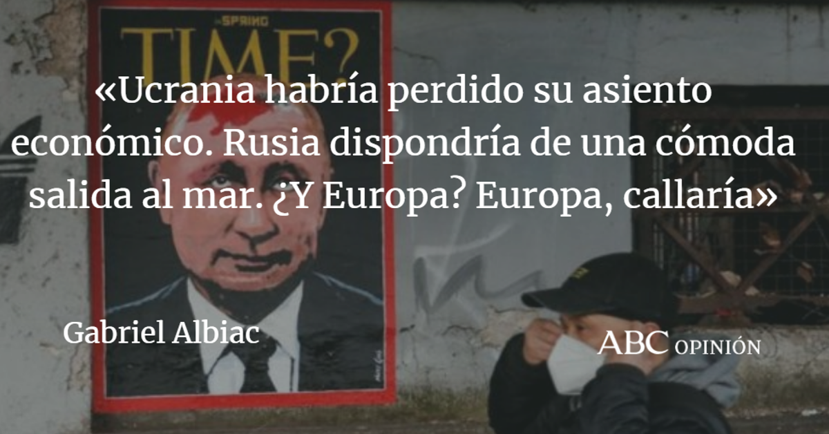 Gabriel Albiac: Putin dice «genocidio»