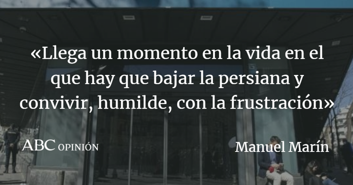 Manuel Marín: El momento güisqui