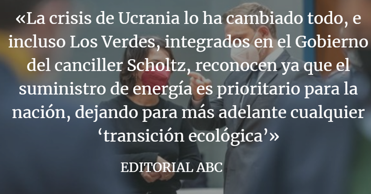 Editorial ABC: Lección alemana de pragmatismo y supervivencia