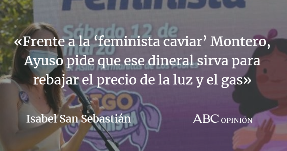 Isabel San Sebastián: Veinte mil millones obscenos