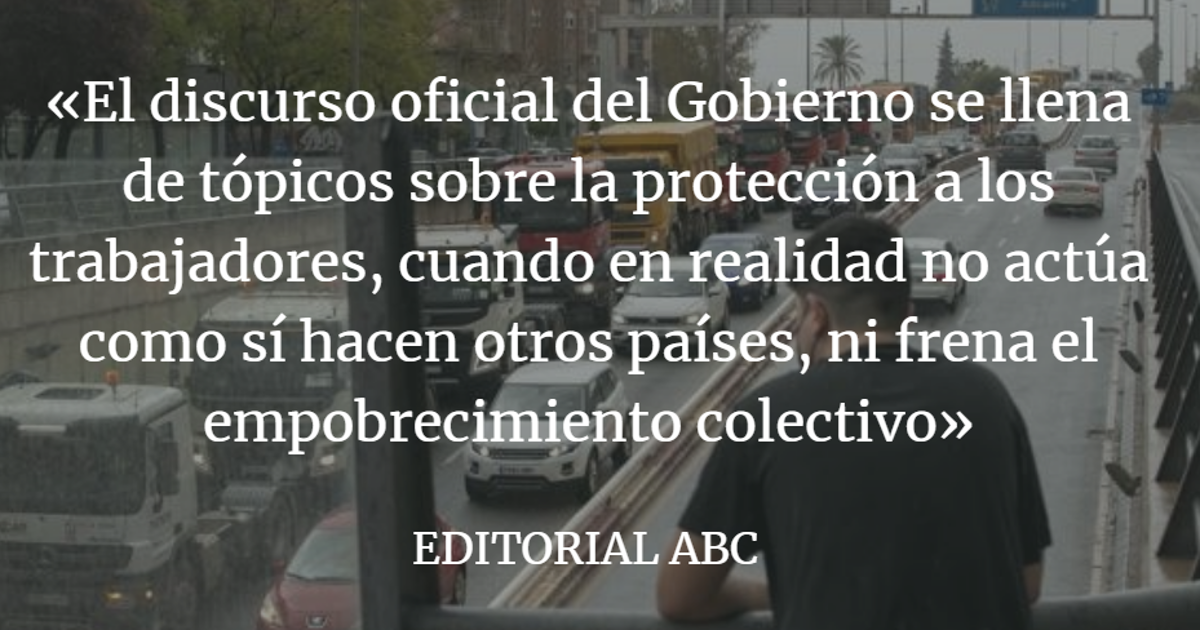 Editorial ABC: La paciencia se agota