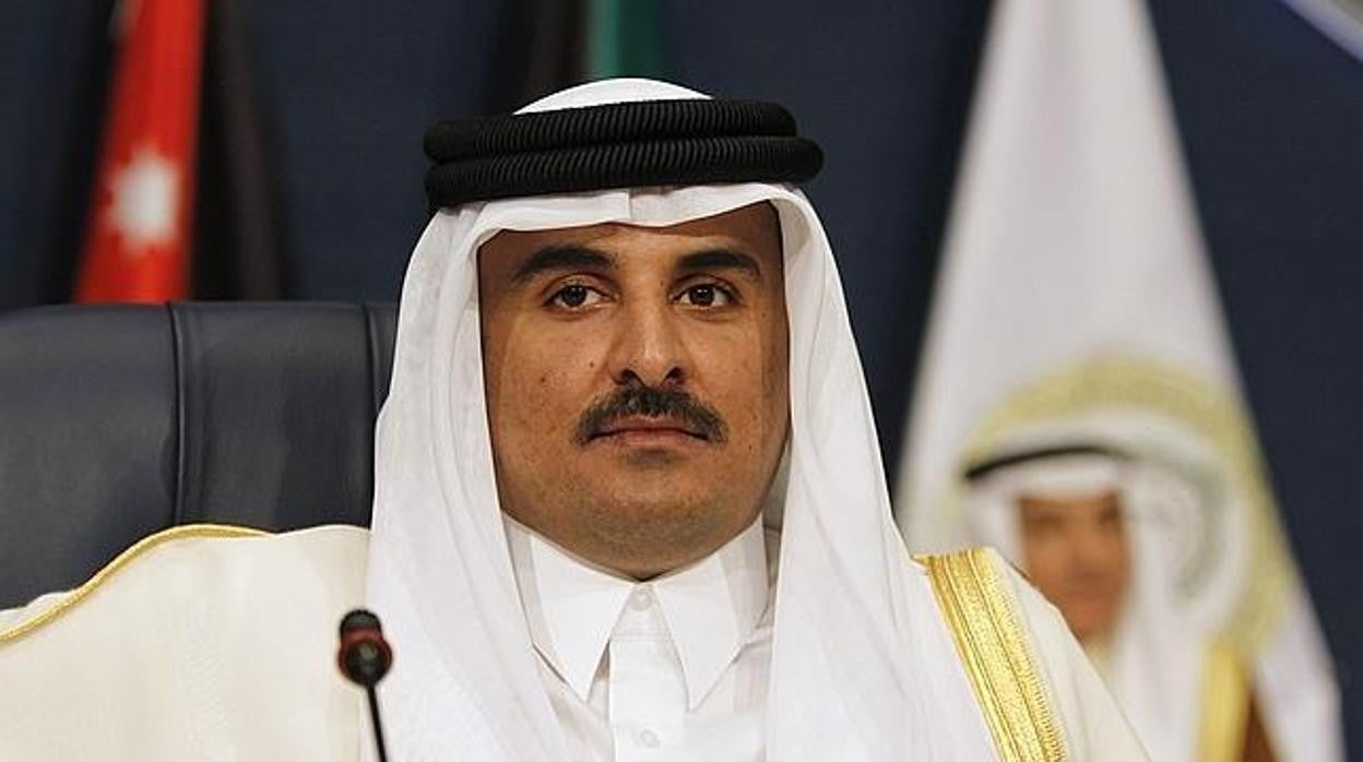 El emir del país árabe, Tamim bin Hamad Al Thani