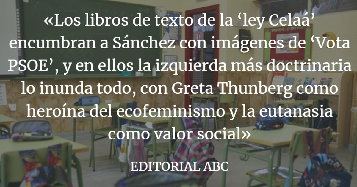 Editorial ABC: Caudillismo en la enseñanza