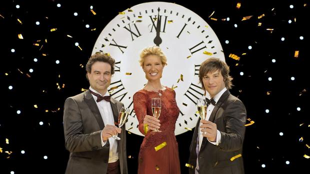 Pepe Rodríguez, Anne Igartiburu y Jordi Cruz ya dieron las campanadas en TVE el 2013