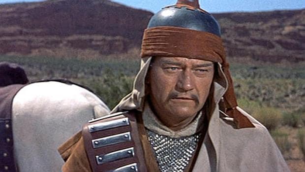 John Wayne en «El conquistador de Mongolia»