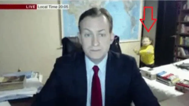 La simpática entrevista para BBC World News se ha vuelto viral en YouTube
