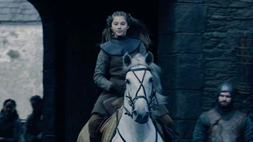 Lyanna Stark, en un fotograma de la serie de HBO