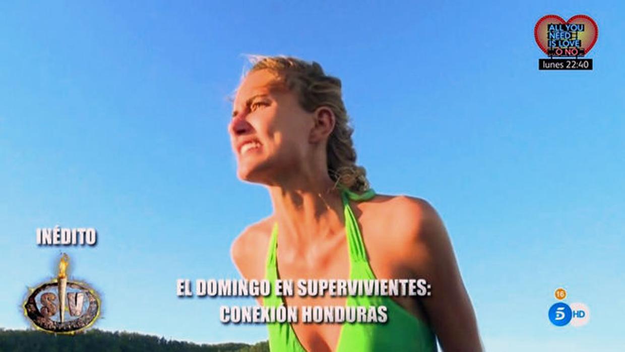 Alba Carrillo, en «Supervivientes»