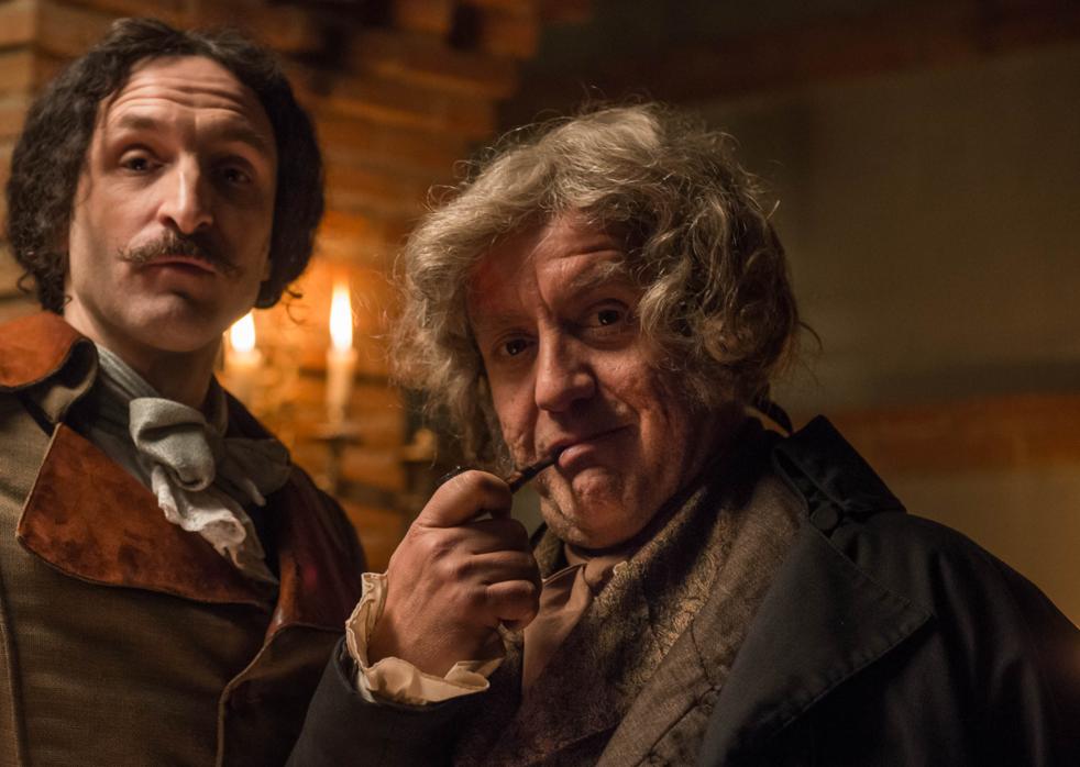 Velázquez y Goya, dos de los personajes recuperados para «El Ministerio del Tiempo»