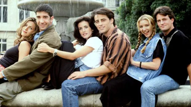 Los protagonistas de la mítica serie «Friends»