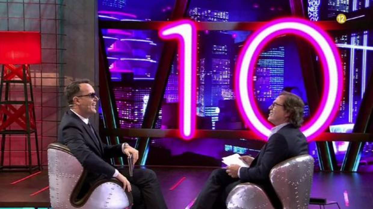 Pepe Navarro, en el plató de «All you need is love... o no»