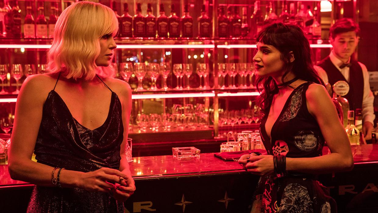 Atomic Blonde filminden sahne