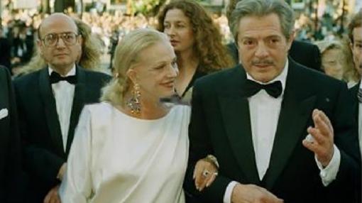 Moreau y Mastroianni en el Festival de Cannes de 1991
