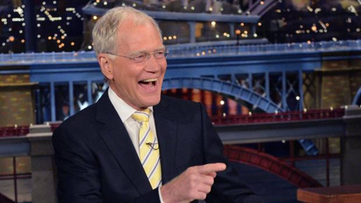 David Letterman, antes de retirarse en 2015