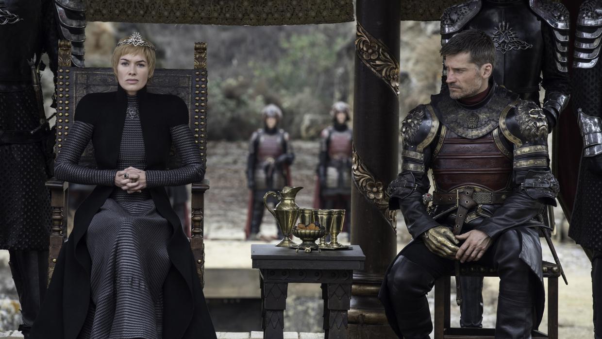 Imagen del último capítulo de «Juego de tronos»