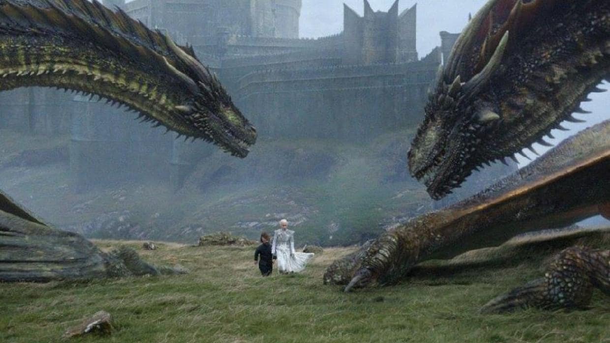 Drogon, Viserion y Rhaegal son los tres dragones de Daenerys Targaryen
