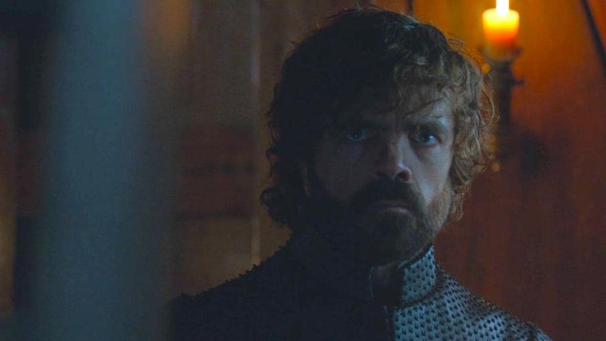 Tyrion, durante el último capítulo de «Juego de Tronos»