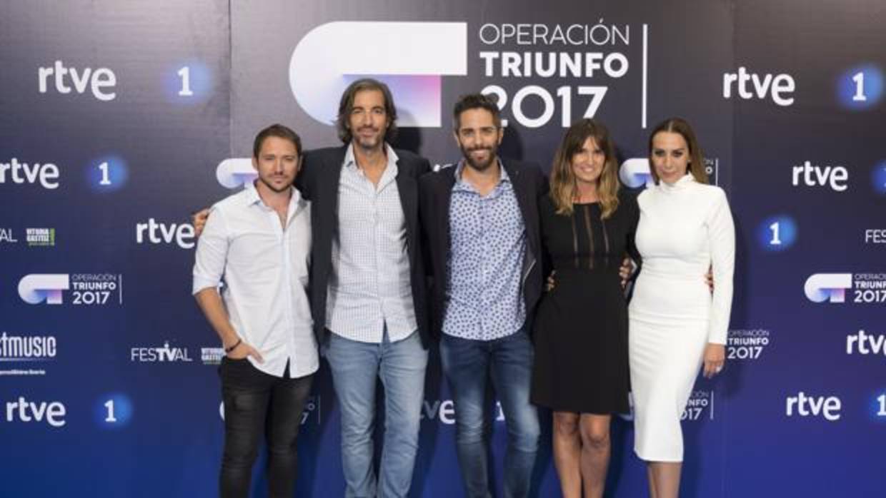 El equipo de Operación Triunfo 2017 presentó la vuelta del programa en el Festival de Televisión de Vitoria