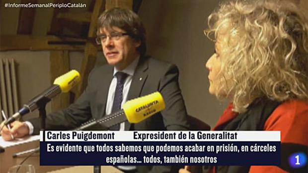 «Informe semanal» se defiende de las críticas por usar la música de «El Exorcista» en un tema sobre Cataluña