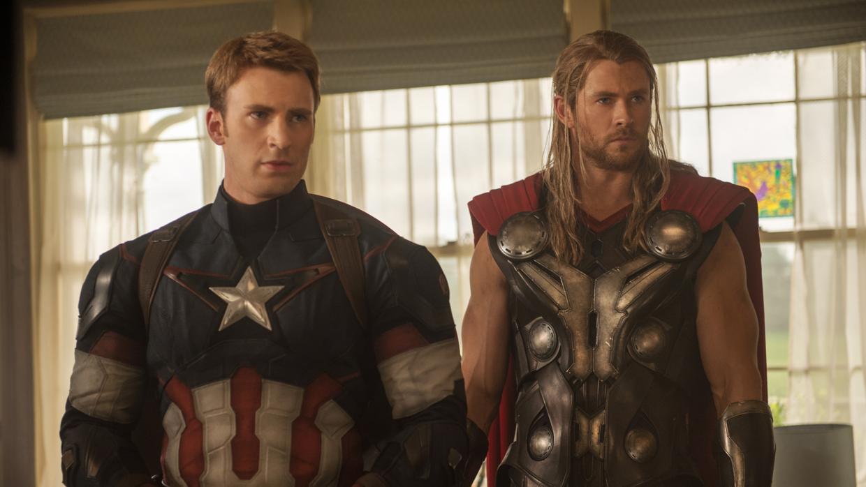 El Capitán América (Chris Evans) y Thor (Chris Hemsworth) volverán a liderar a «Los Vengadores»