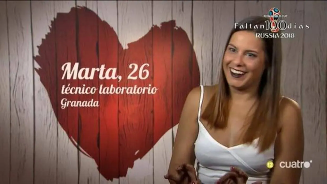 Marta ya había estado en First Dates en enero, pero desde el programa la hicieron pasar por una nueva comensal