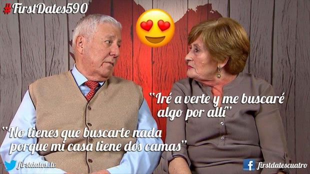 First Dates también es para la tercera edad: La entrañable cita de Pili y Samuel