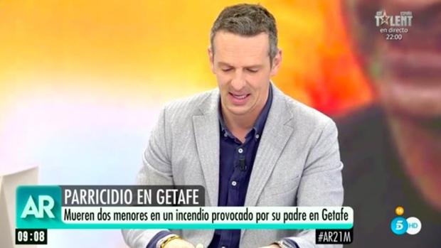 Un desolado Joaquín Prat explica su relación con la familia del parricidio en Getafe