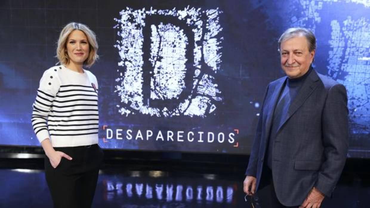 Silvia Intxaurrondo y Paco Lobatón, cabezas visibles de «Desaparecidos»