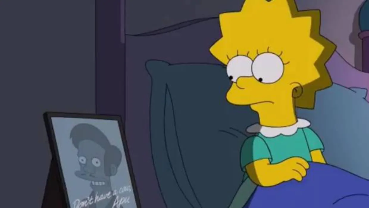 Fotograma de «No good read goes unpunished», el último episodio de «Los Simpson»