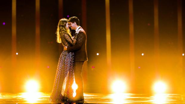 Amaia y Alfred, pletóricos pero sin beso en Eurovisión