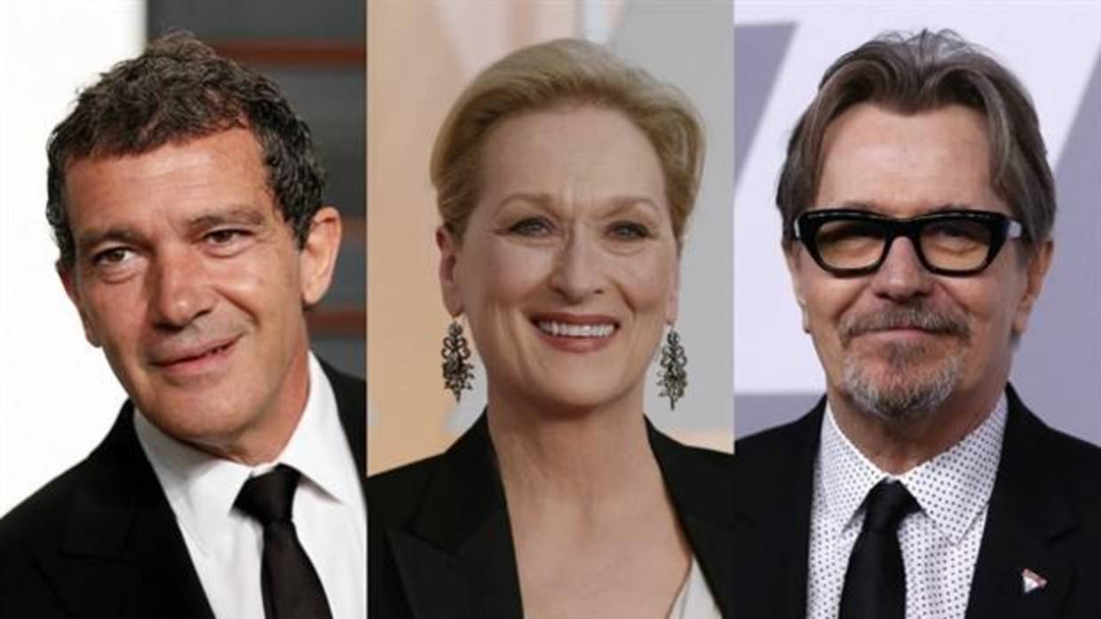 Antonio Banderas, Meryl Streep y Gary Oldman