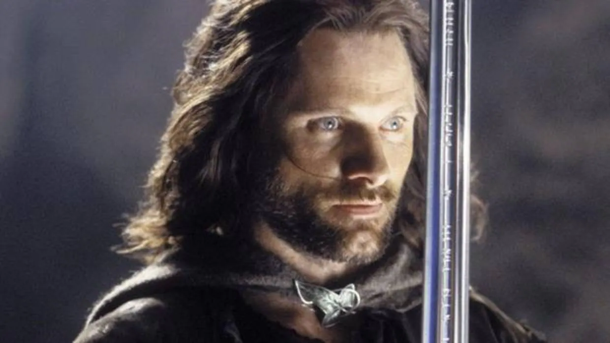 Aragorn, interpretado por Viggo Mortensen en la saga de Peter Jackson