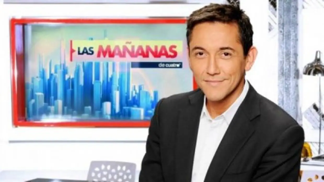 Javier Ruiz, presentador de «Las mañanas de Cuatro»