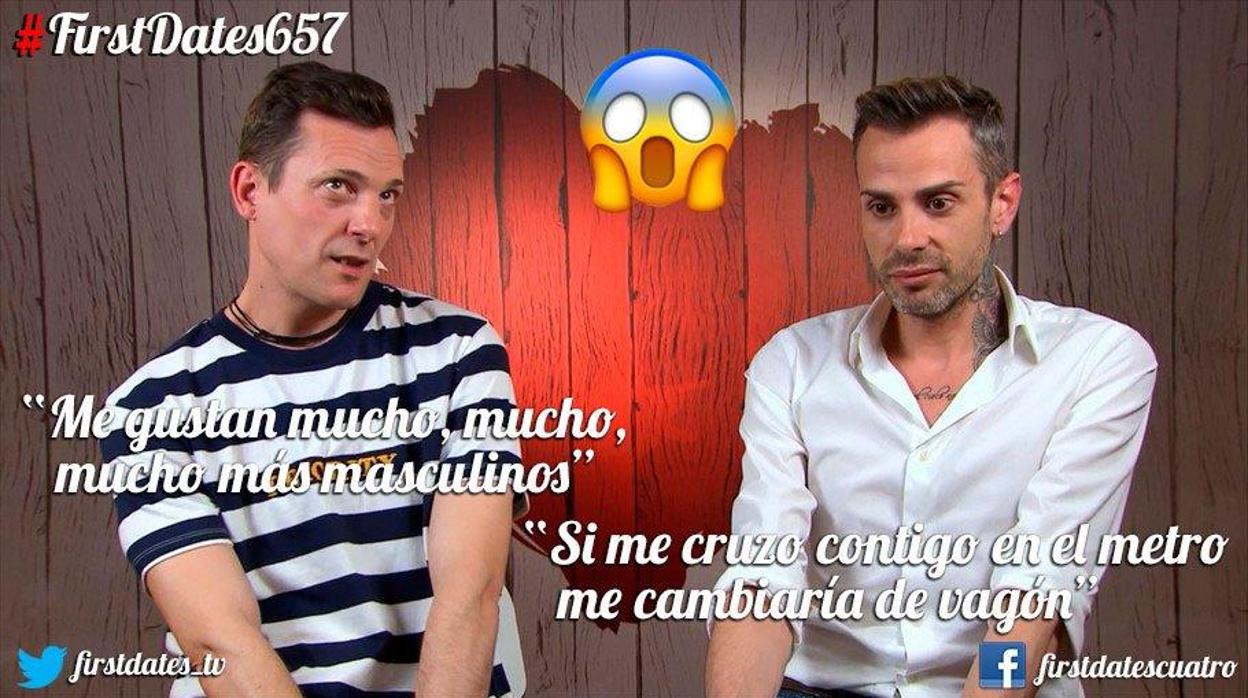 Sergio e Isi tuvieron una de las citas más incómodas que se recuerdan en First Dates