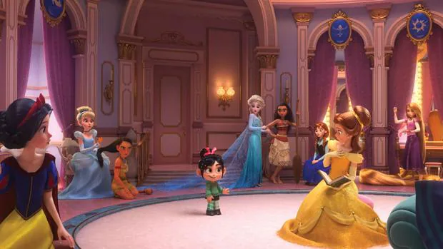 Disney se burla de sus propias princesas en «Ralph rompe Internet»